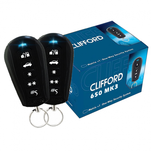 Clifford shop alarm remote